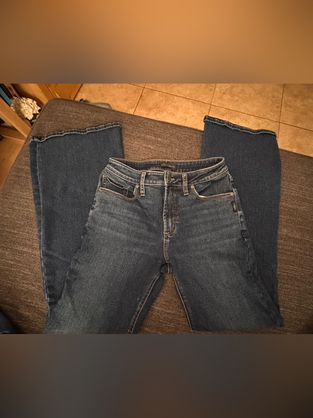 Silver Jeans “Most Wanted Flare” Women's Dark Blue Jeans